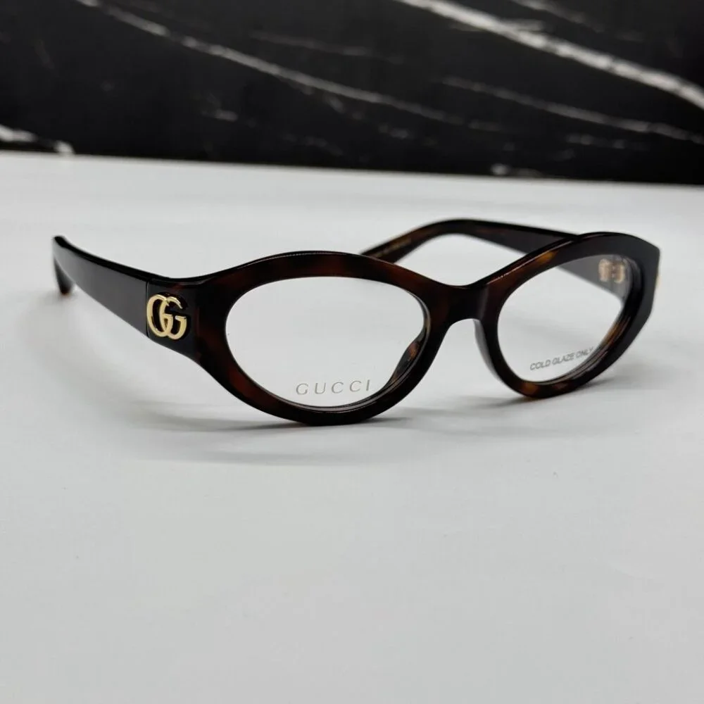 NEW GG1405O 002 GUCCI EYEGLASSES HAVANA WOMEN EYEWEAR GUCCI
